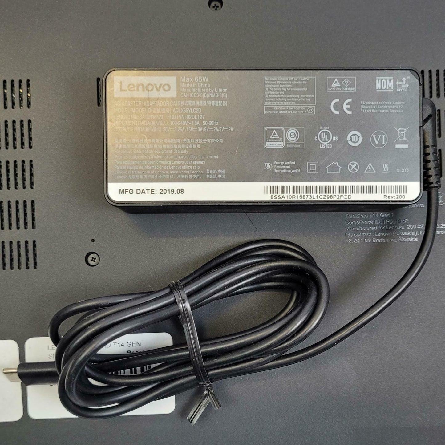 LENOVO THINKPAD T14 G1 Win 11 i7-10610U 16GB RAM 512GB NVME | Grade A