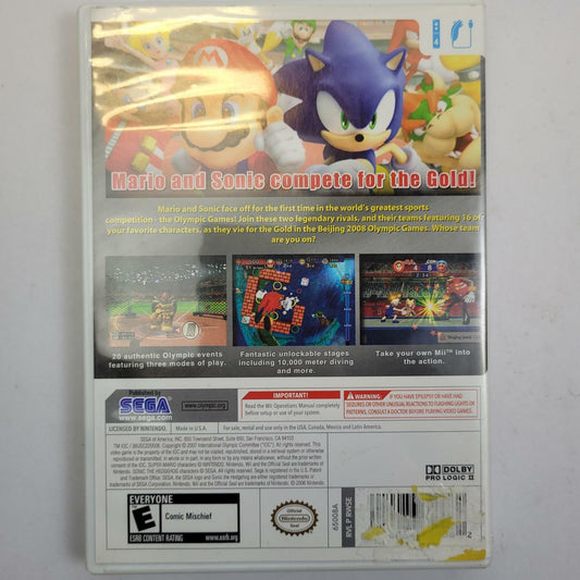 Nintendo Wii Mario & Sonic at the Olympic Games | Grade B