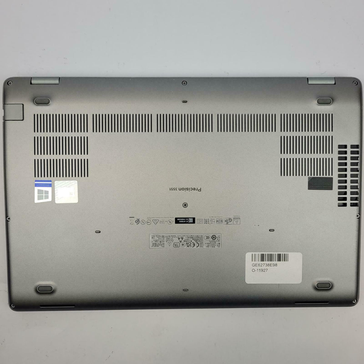 DELL PRECISION 3551 Windows 11 Home Core i7 10750H 8GB RAM 256GB NVME | Grade B