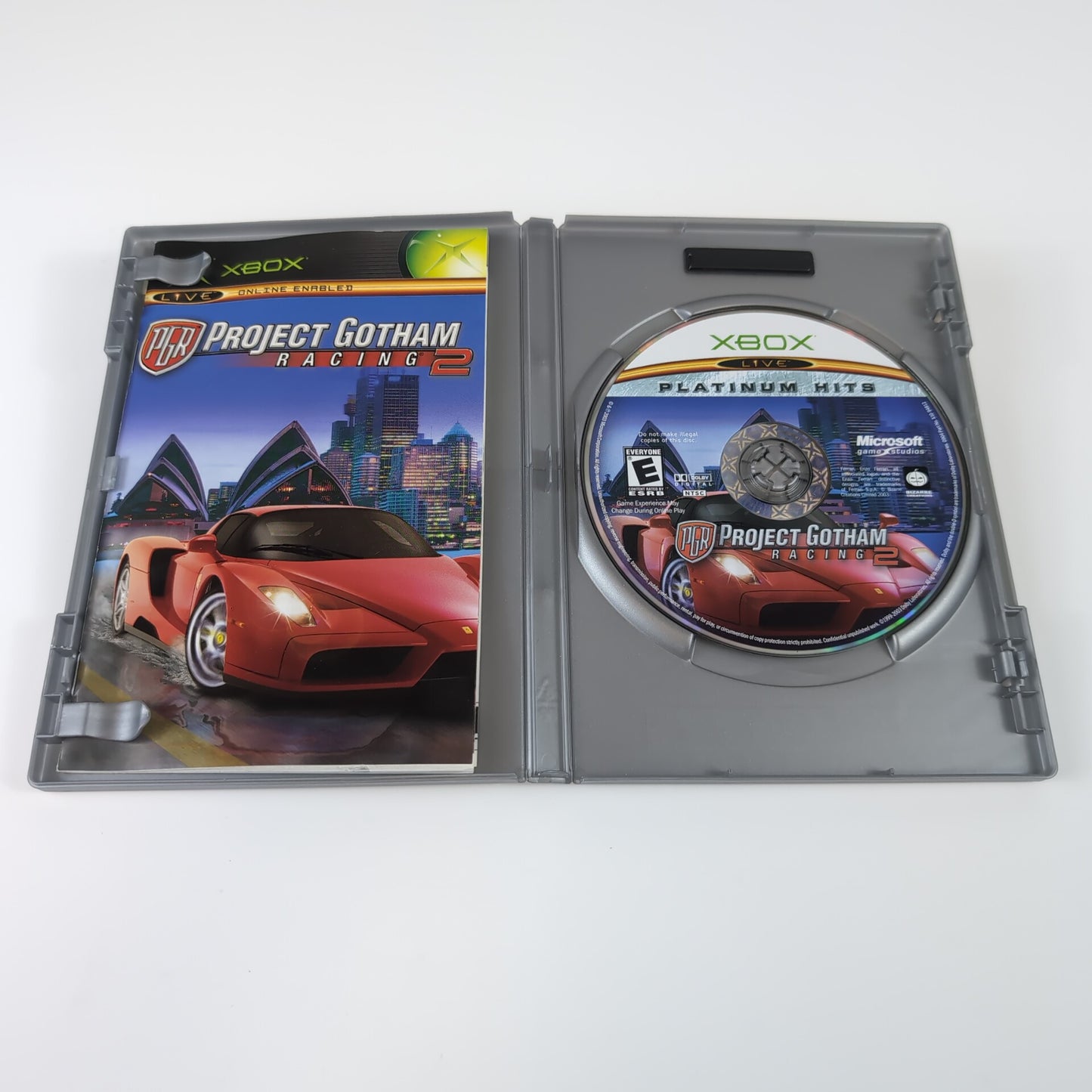 Microsoft Xbox Game - Project Gotham Racing 2 (Platinum Hits) | Grade B