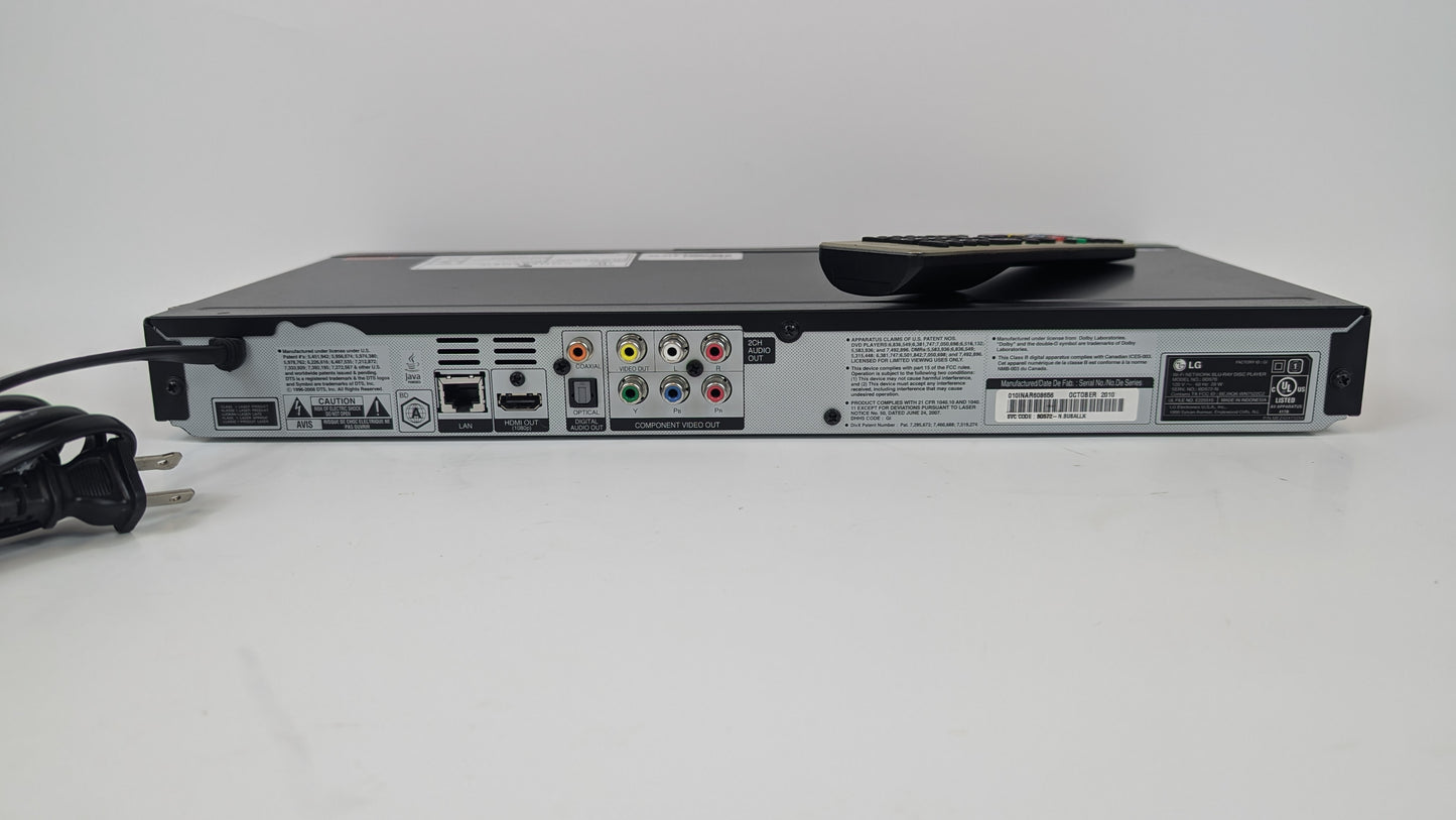 LG BD570 Blu-Ray Player with Remote | Grade B