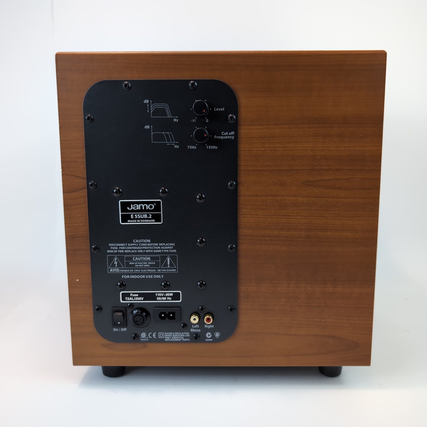Jamo Home Cinema System (Cherry) CIB 6Pc. Set E 500PDD.2 | Grade B