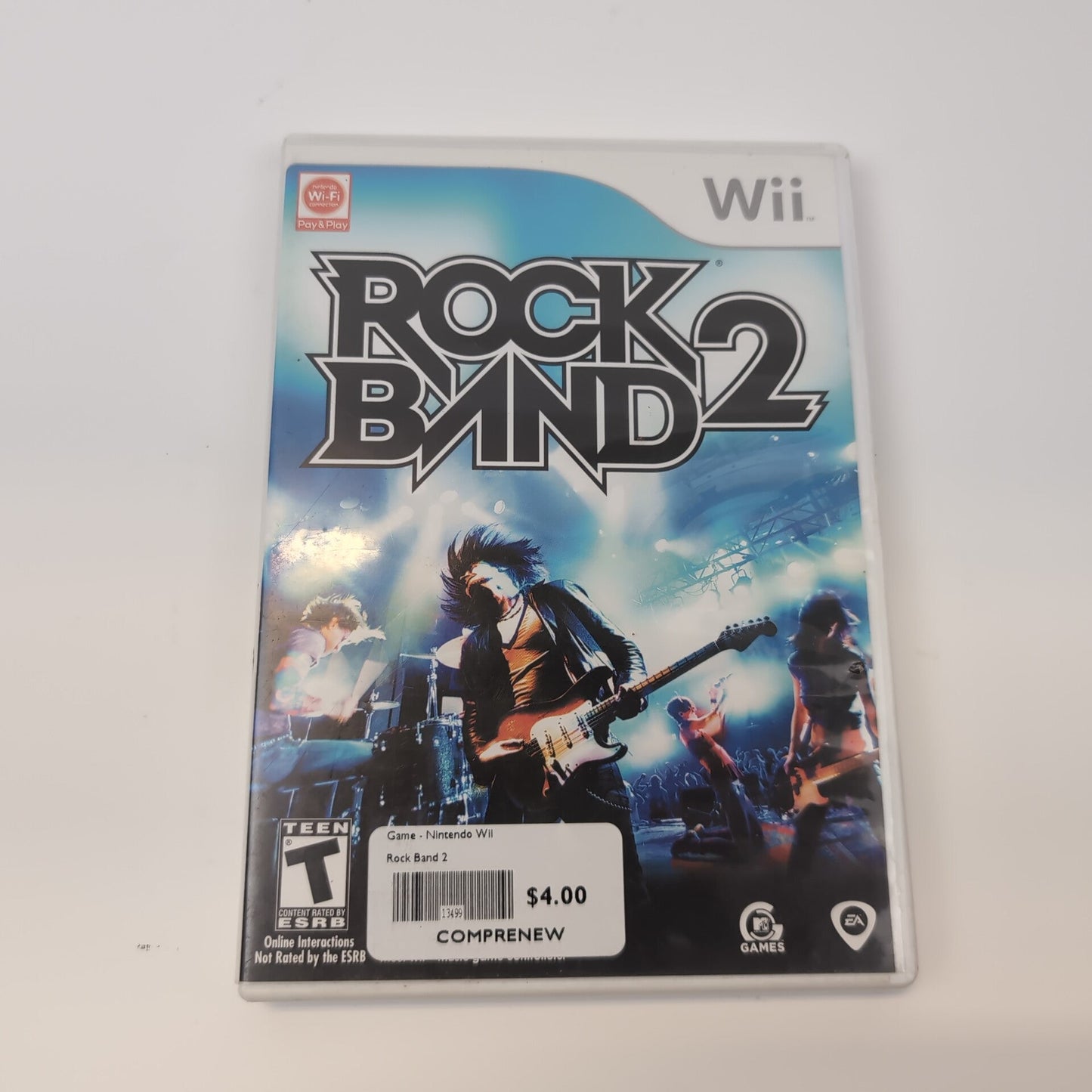 Nintendo Wii Game - Rock Band 2 Grade | B