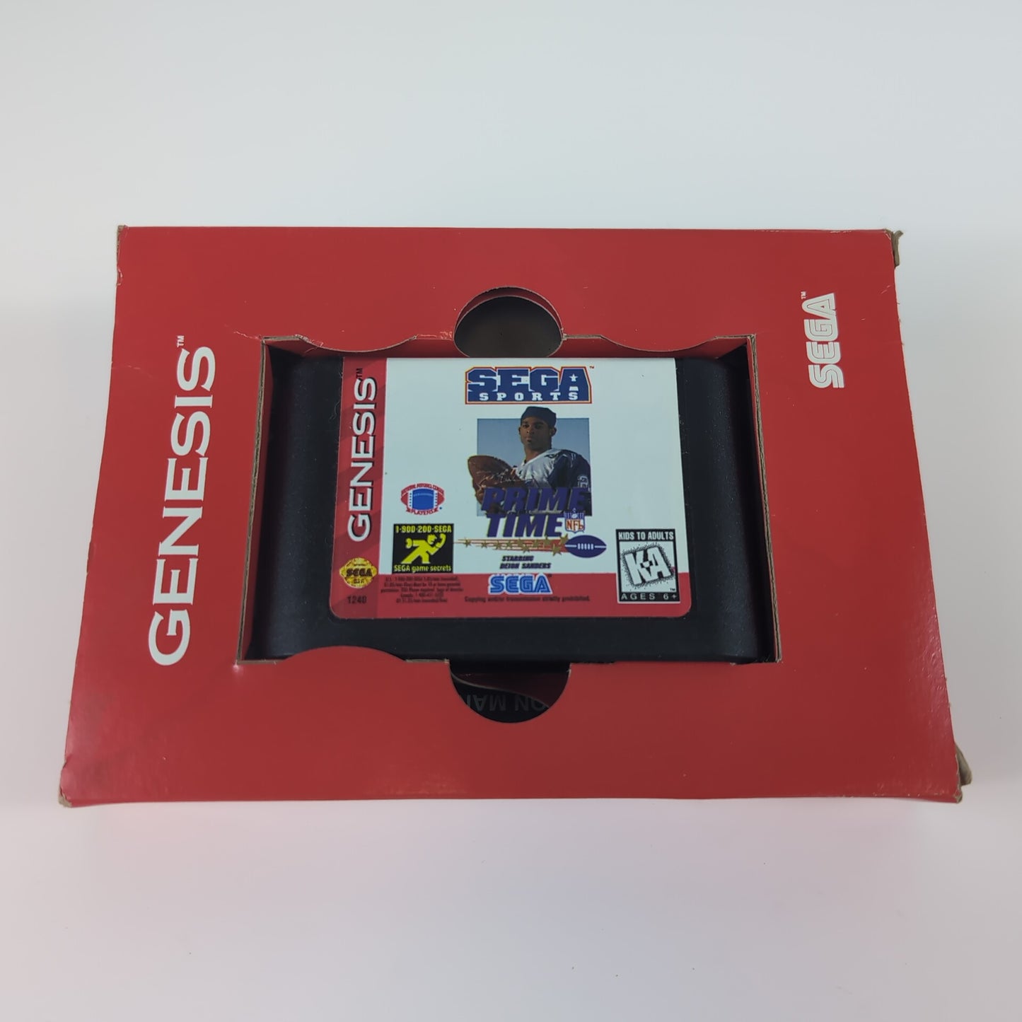 Sega Genesis Game - Prime Time NFL | Grade B