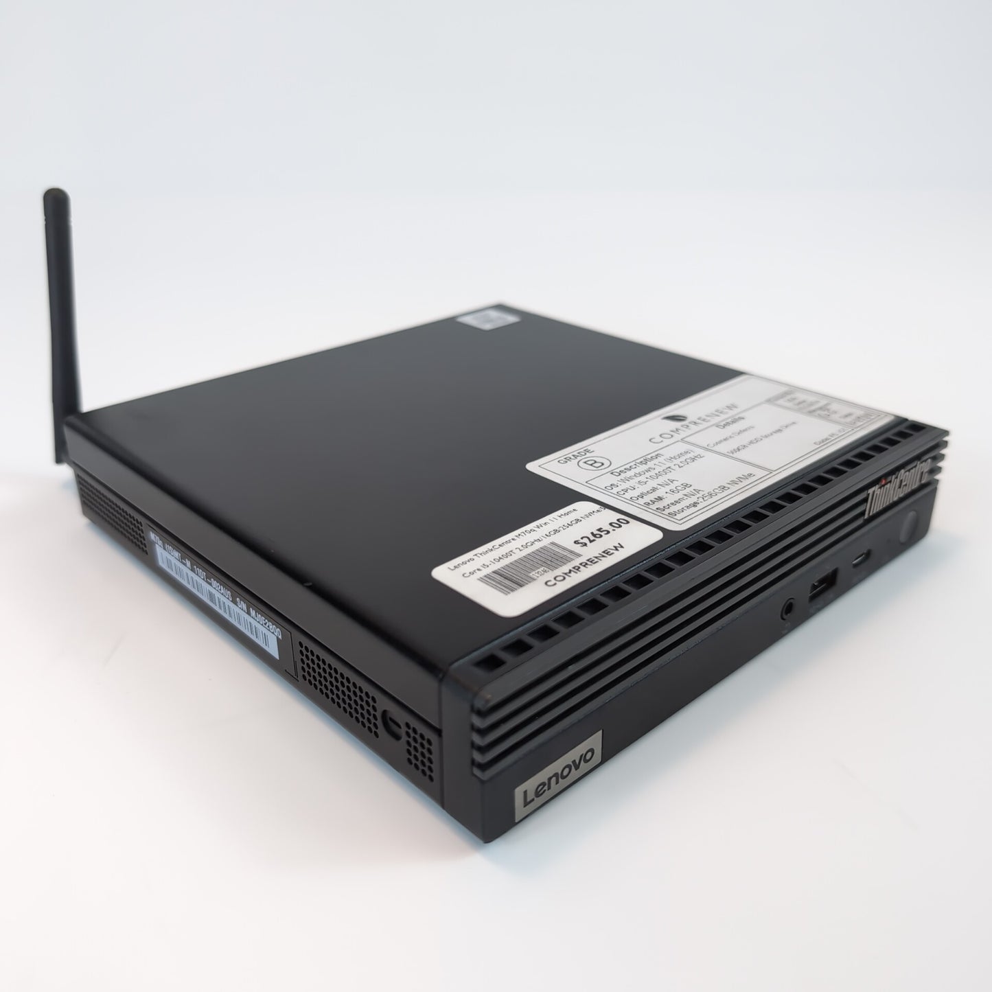 Lenovo ThinkCentre M70q USFF Win 11 Home Core i5-10400T 2.0GHz/16GB/256GB NVMe