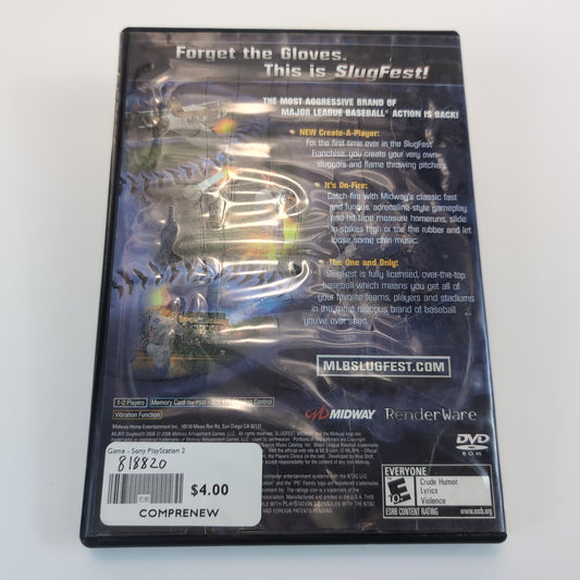 Sony PlayStation 2 Game - MLB Slug Fest 2006 | Grade B