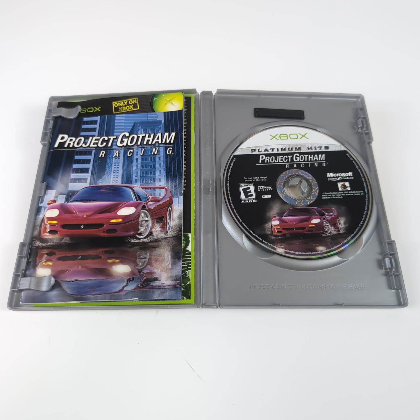Microsoft Xbox Game - Project Gotham Racing (Platinum Hits) | Grade B