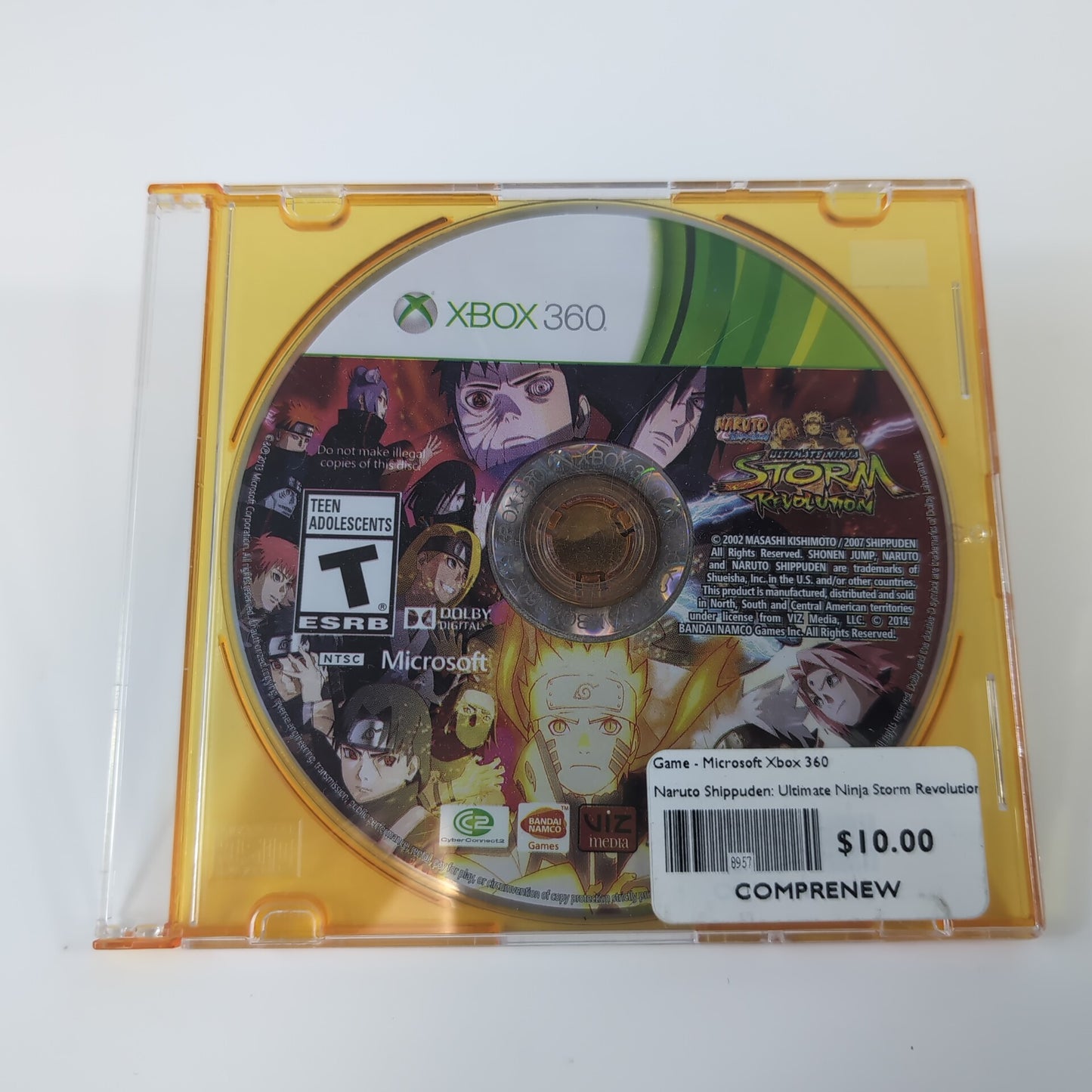 Microsoft Xbox 360 Game - Naruto Shippuden: Ultimate Ninja Storm Revolution | Grade B