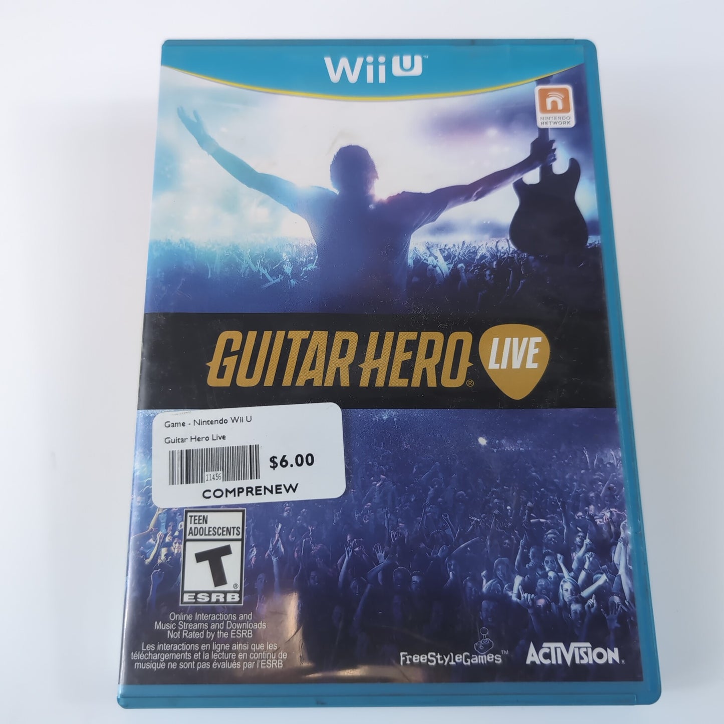 Nintendo Wii U Game - Guitar Hero Live | Grade B
