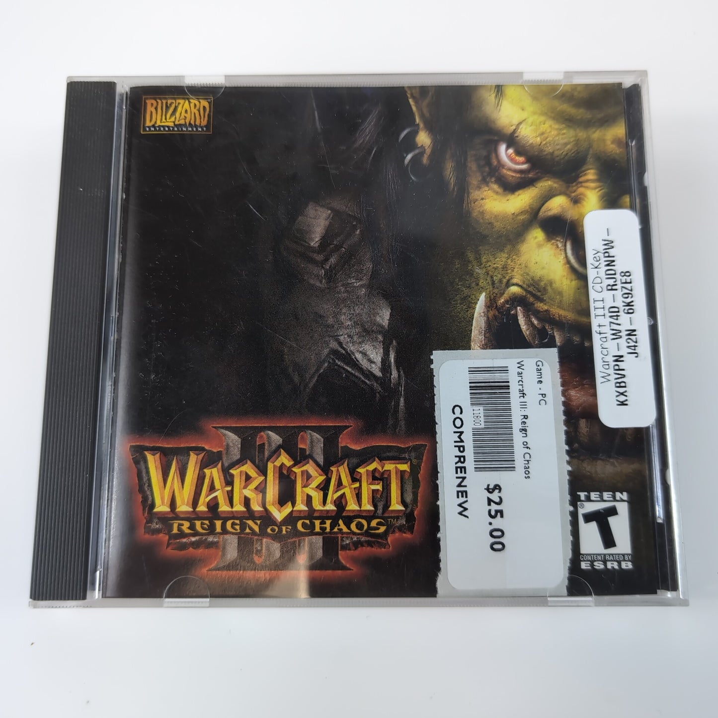 PC Game - Warcraft III: Reign of Chaos | Grade B