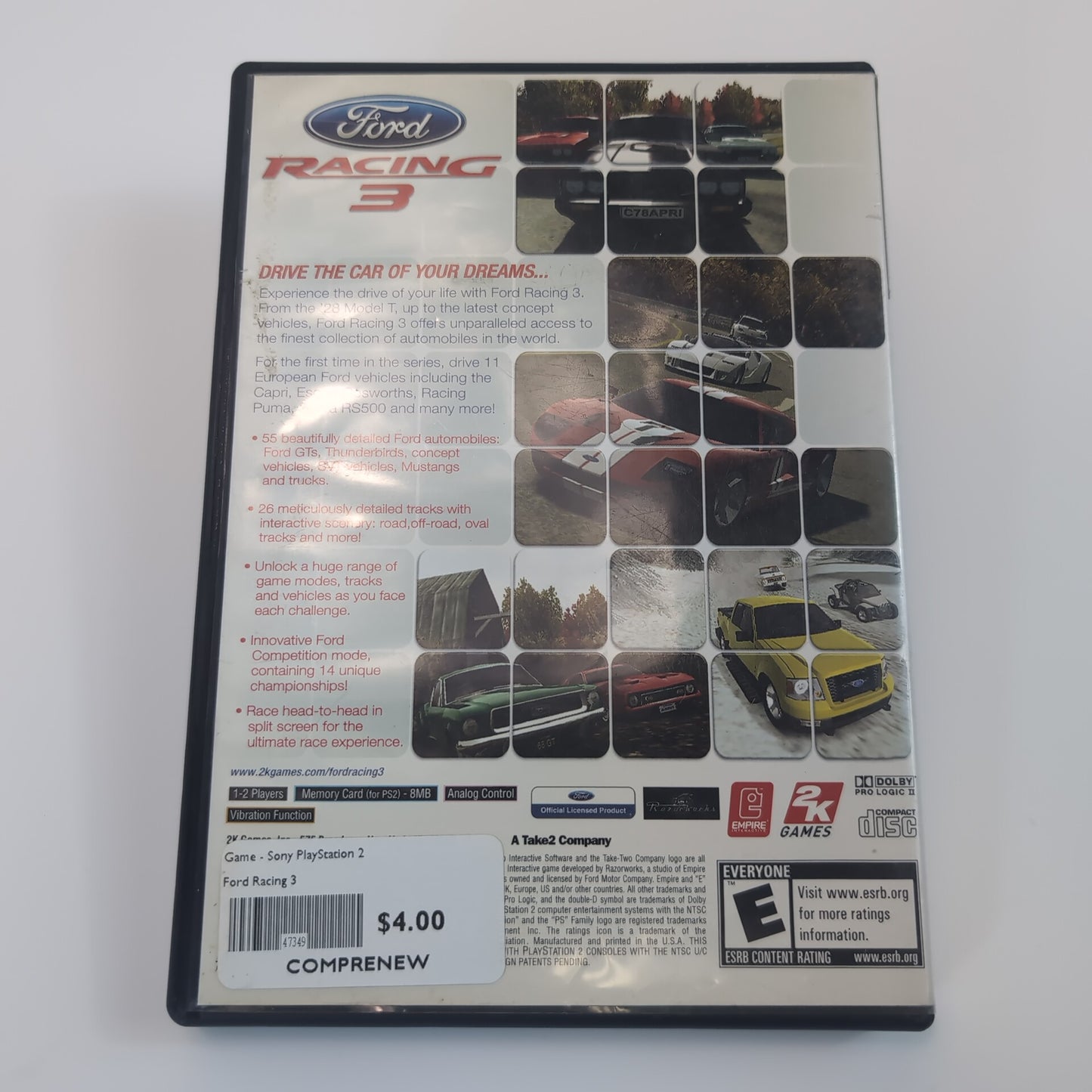 Sony PlayStation 2 Game - Ford Racing 3 | Grade B