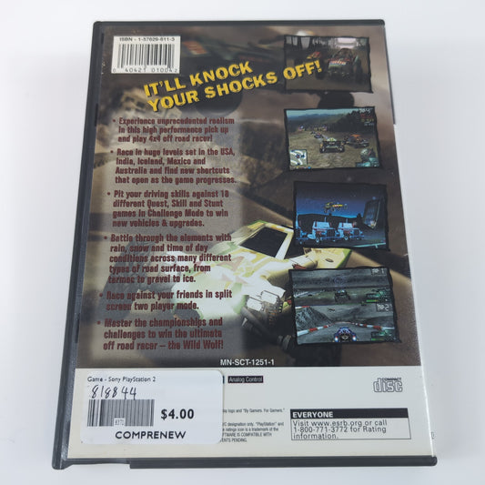 Sony PlayStation 2 Game - Wild Wild Racing | Grade B