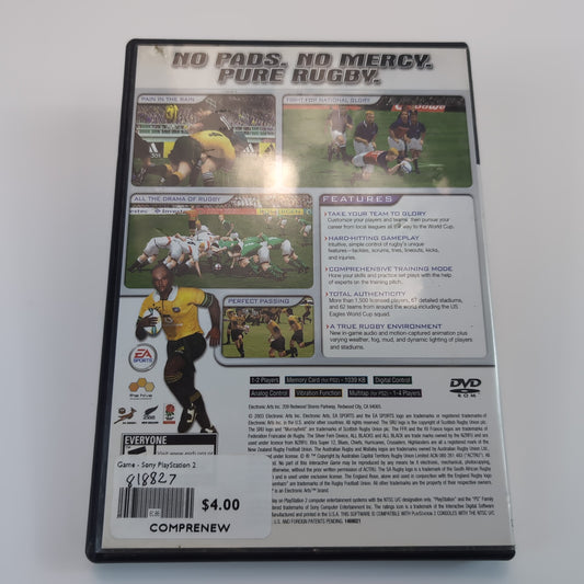 Sony PlayStation 2 Game - Rugby 2004 | Grade B