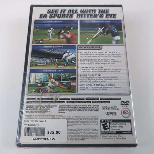 Sony PlayStation 2 Game - MVP Baseball 2005 (Sealed) | Grade A
