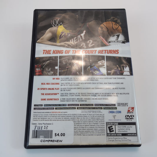 Sony PlayStation 2 Game - NBA 2K7 | Grade B