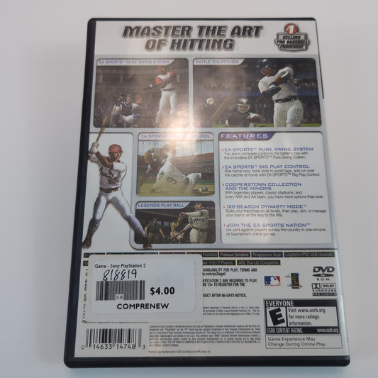 Sony PlayStation 2 Game - MVP Baseball 2004 | Grade B