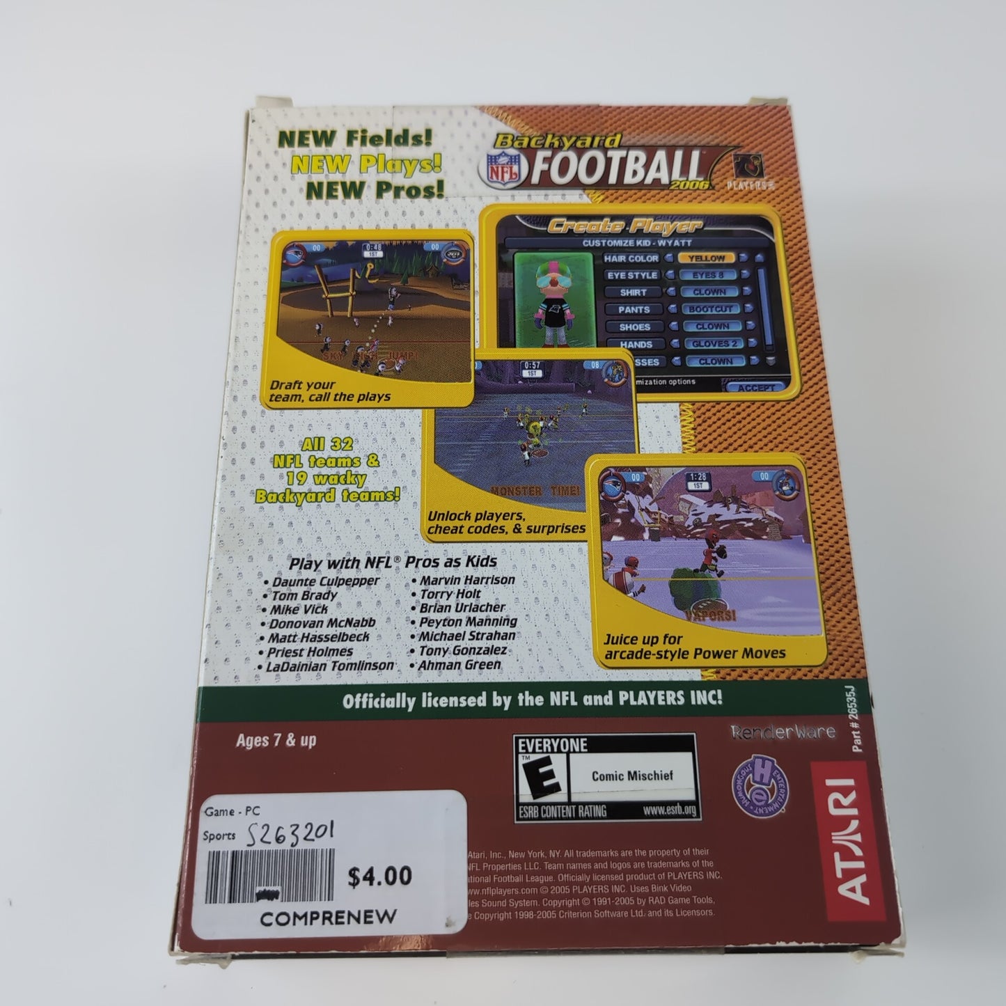 PC Game - Backyard Football 2006 (Sealed) | Grade B