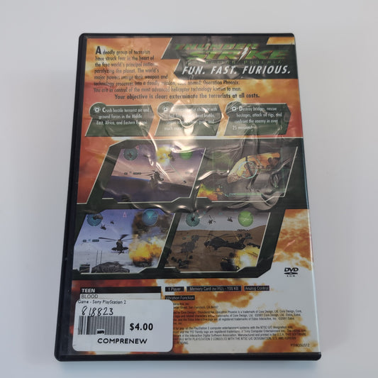 Sony PlayStation 2 Game - Thunder Strike: Operation Phoenix | Grade B