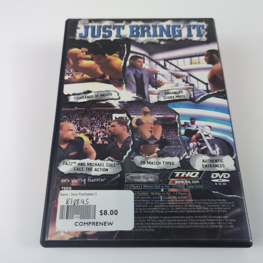 Sony PlayStation 2 Game - Smack Down! Just Bring It | Grade B