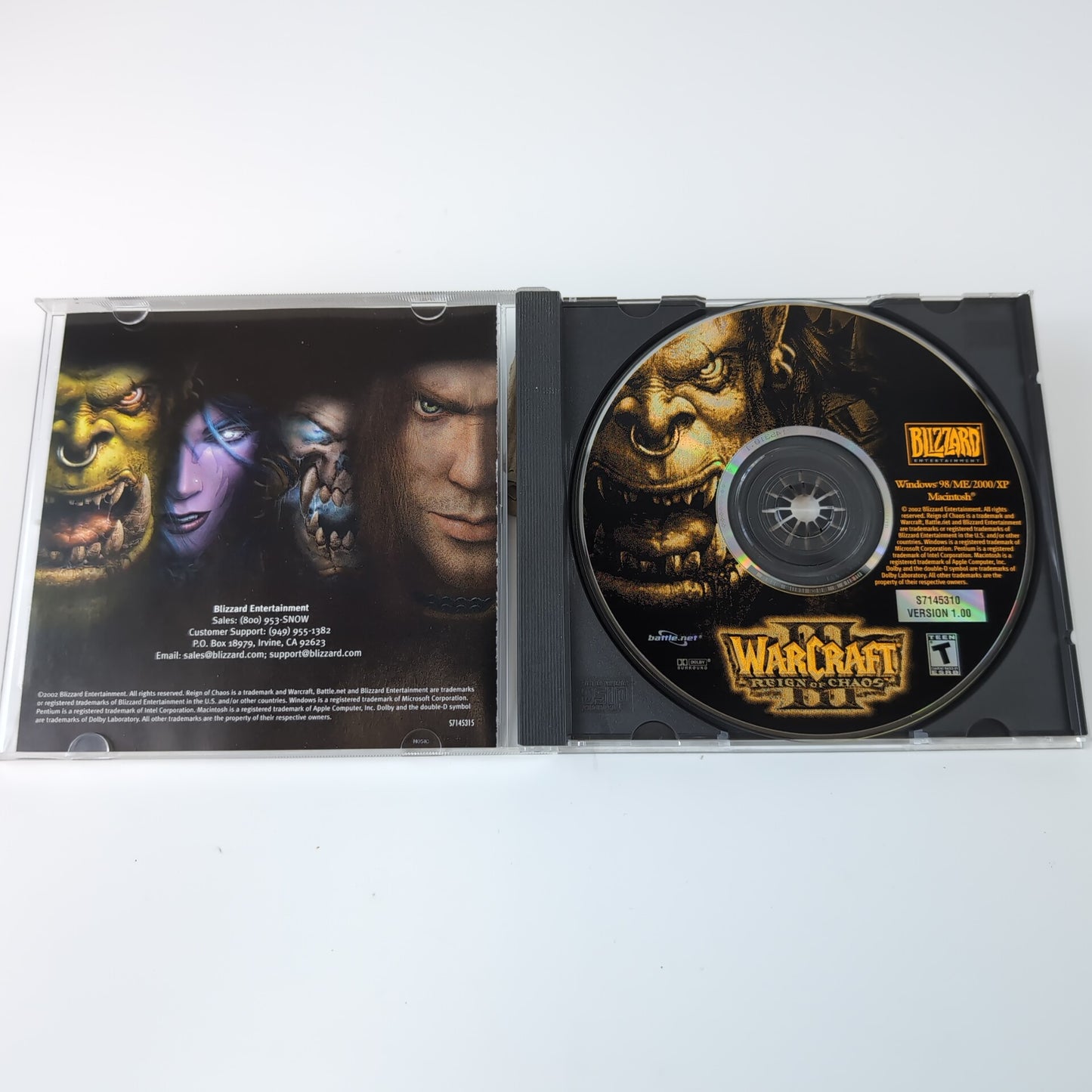 PC Game - Warcraft III: Reign of Chaos | Grade B