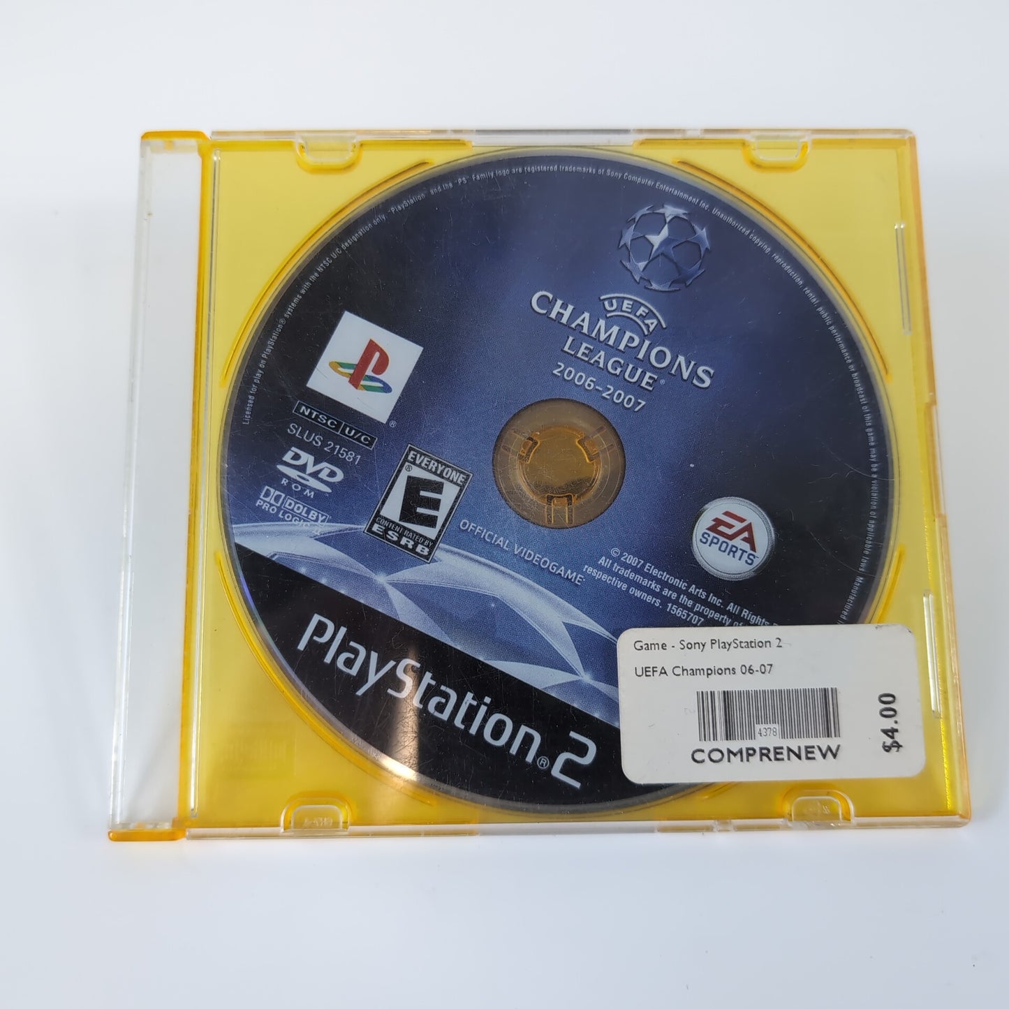 Sony PlayStation 2 Game - UEFA Champions '06 - '07 | Grade B