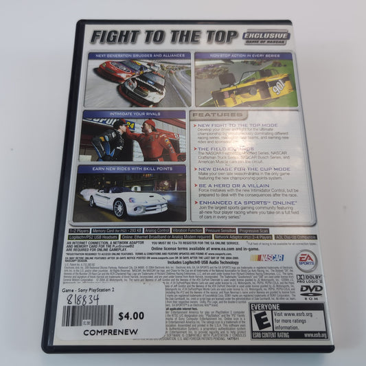 Sony PlayStation 2 Game - NASCAR Chase for the Cup 2005 | Grade B