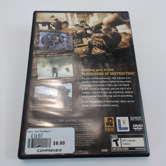 Sony PlayStation 2 Game - Mercenaries: Playground of Destruction