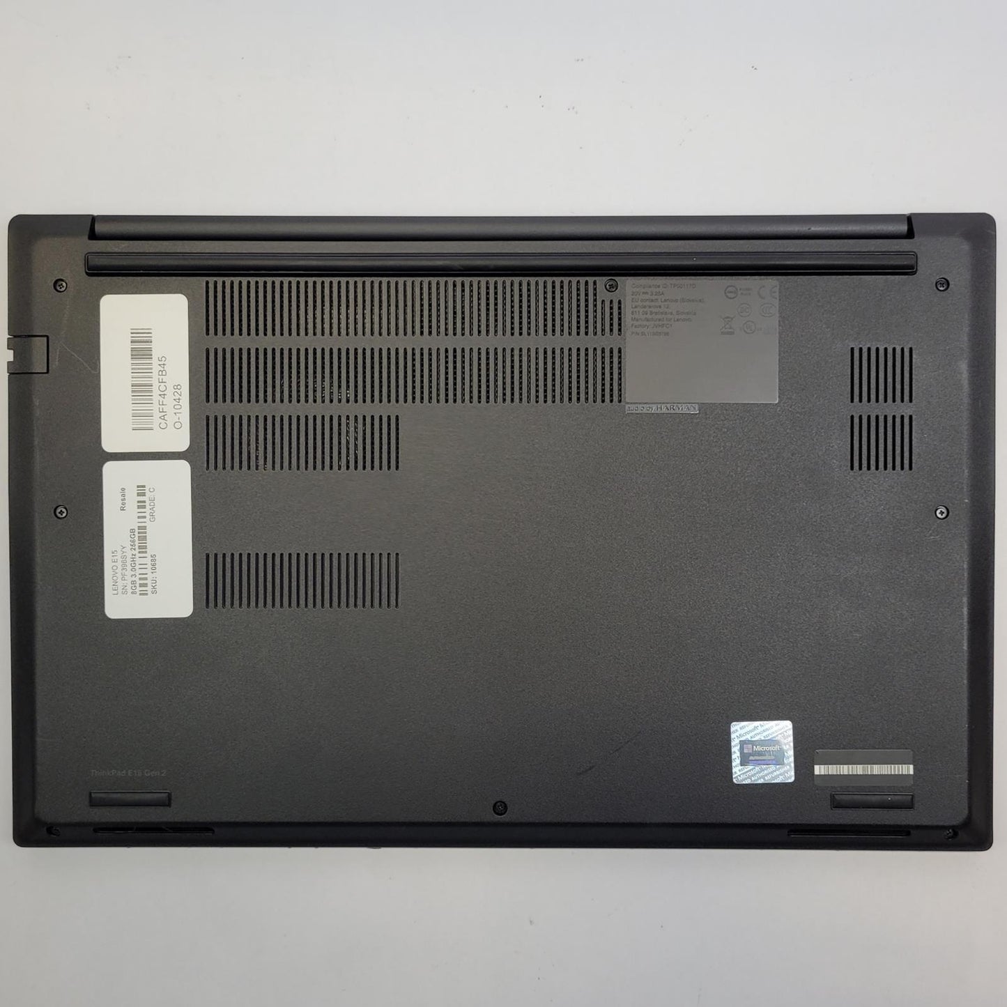 LENOVO ThinkPad E15 Win 11 I3-1115G4 8GB RAM 256GB NVME | Grade C | 10685b