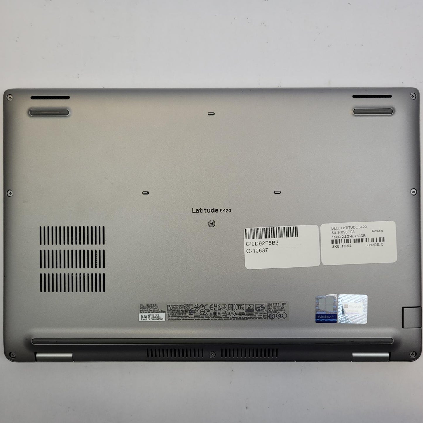 LENOVO P15S GEN 1 Windows 11 Home I7-10510U 40GB RAM 512GB NVME | Grade C