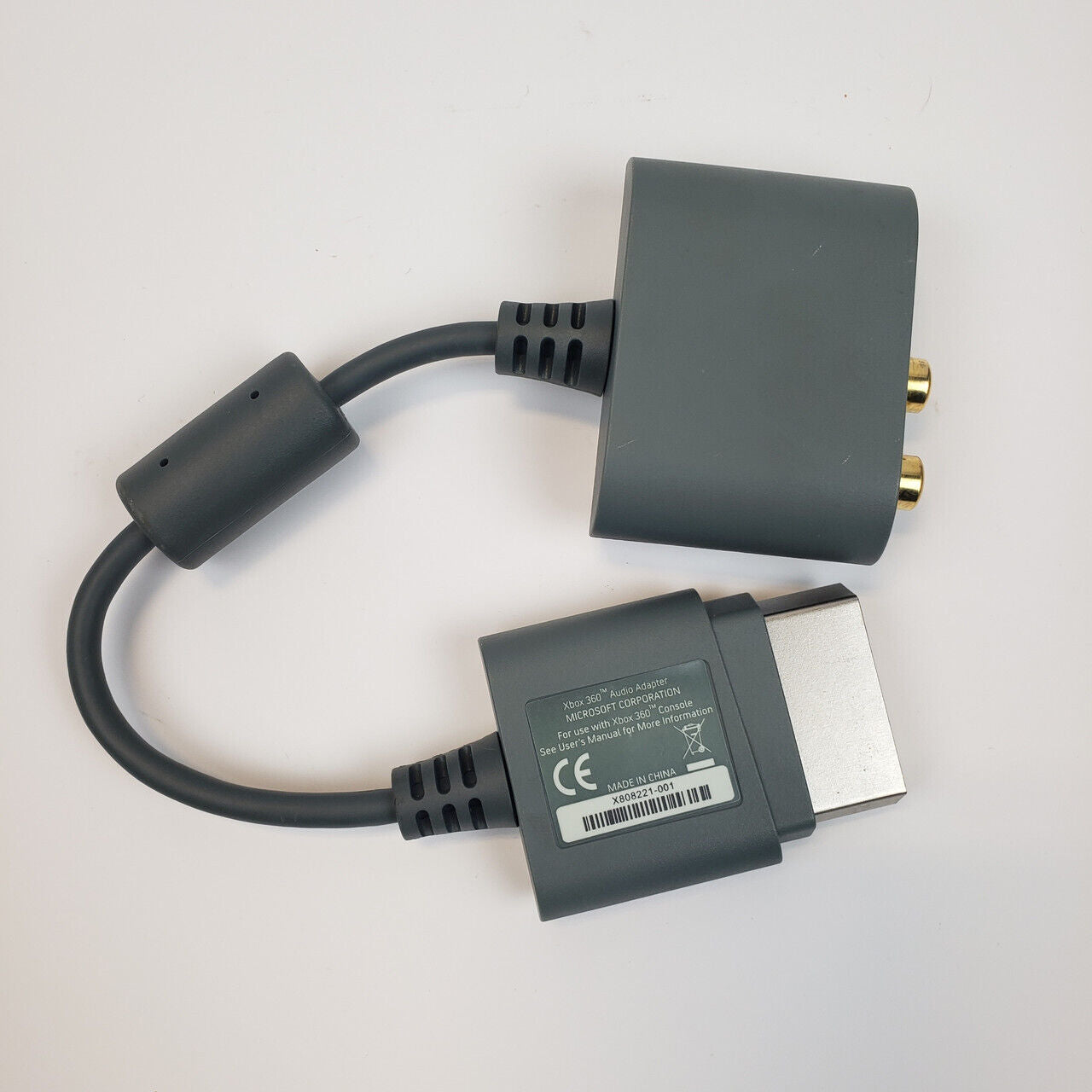 Microsoft Xbox 360 Audio Adapter Cable | Grade B - ShopComprenew