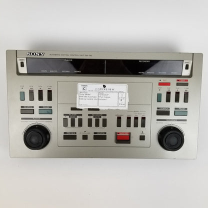 Sony RM-440 Automatic Editing Control Unit | Grade C - ShopComprenew