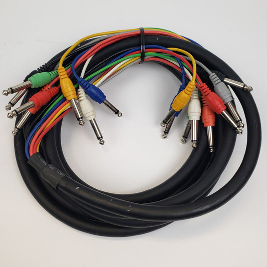 Hosa Male to Male TRS 1/4" to TRS 1/4'' 6ft Cable | Grade A - ShopComprenew