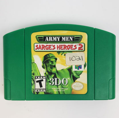 Nintendo 64 Game - Army Men: Sarge's Heroes 2 | Grade A