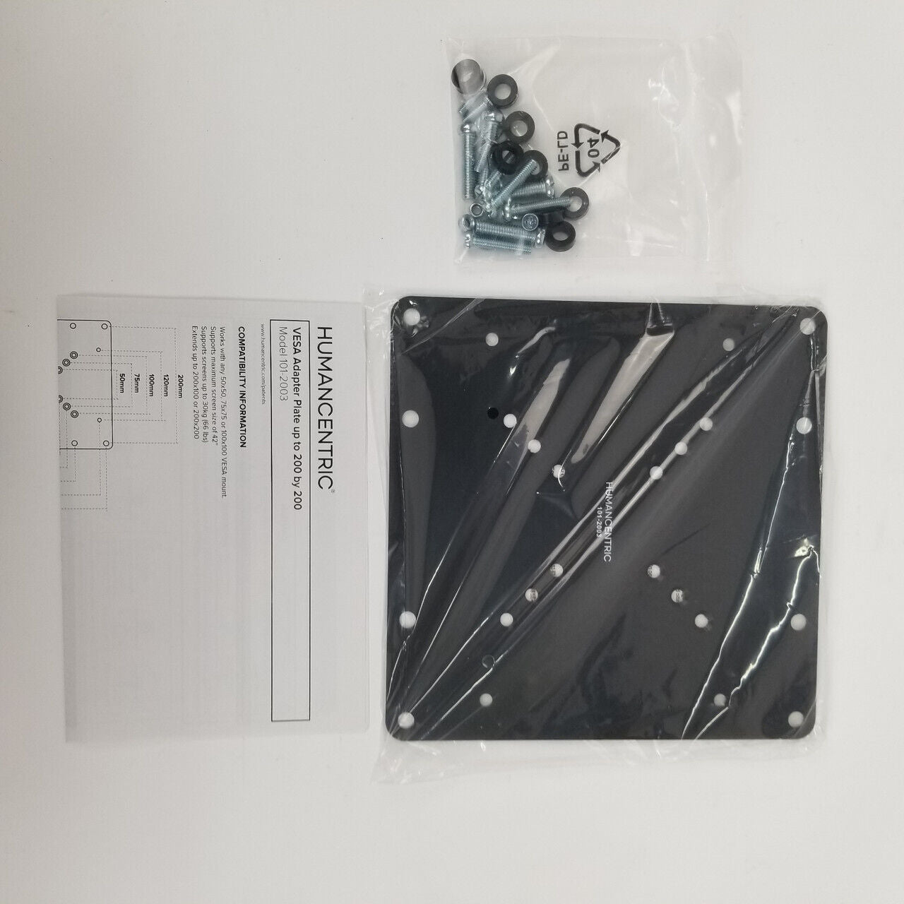 HumanCentric 200 x 200 VESA Adapter Plate | Grade A - ShopComprenew