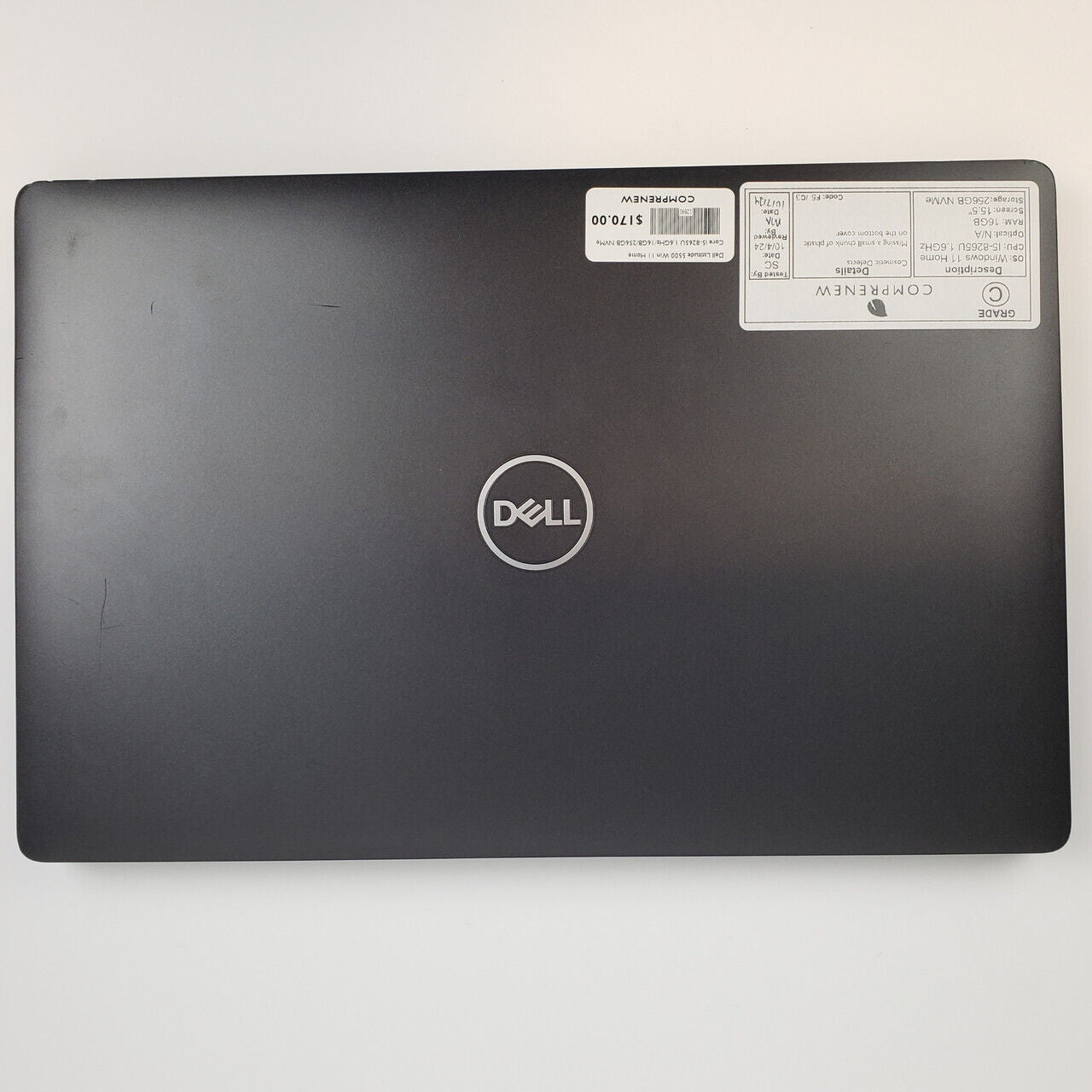 Dell Latitude 5500 Win 11 Home i5-8265U 16GB RAM 256GB NVMe | Grade C - ShopComprenew
