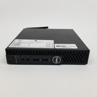 Dell Optiplex 3050 USFF Win 10 Home i5-7500T 16GB RAM 128GB NVMe | Grade B - ShopComprenew