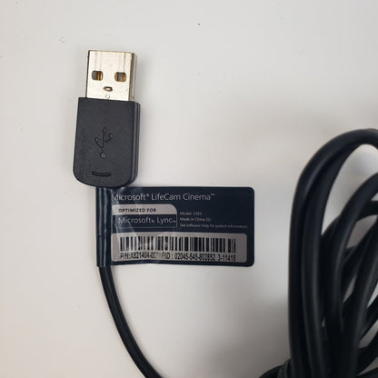 Microsoft 1393 LifeCam Cinema 720p Webcam | Grade A - ShopComprenew