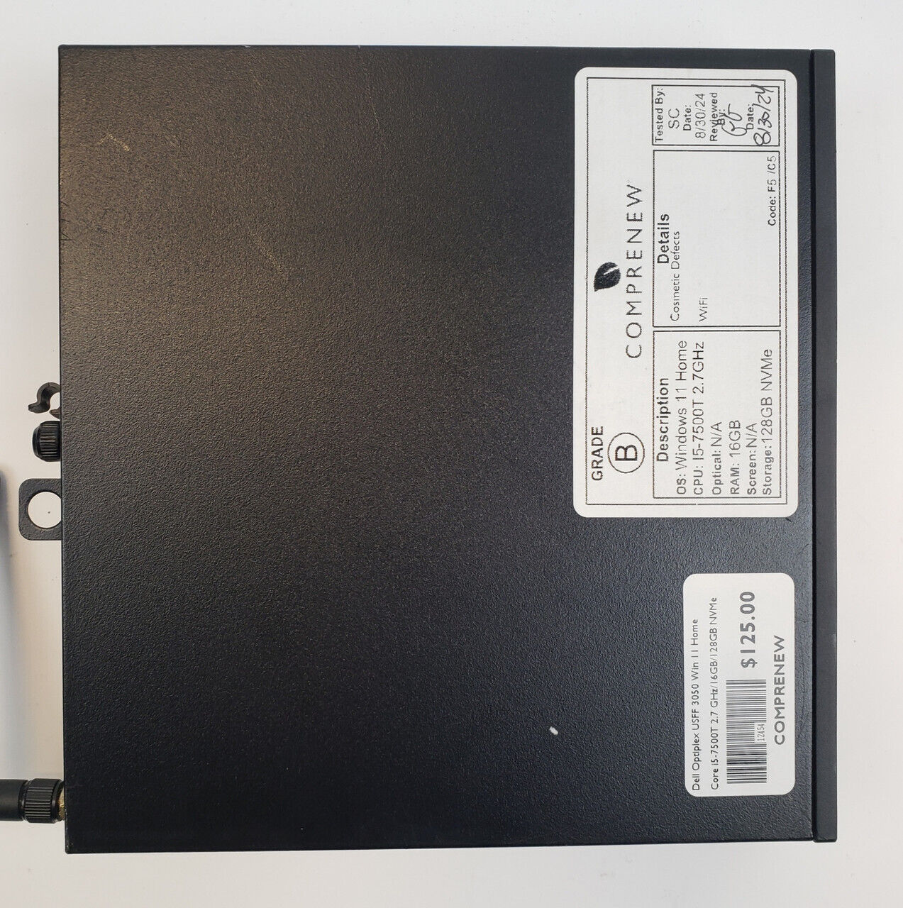 Dell OptiPlex 3050 Win 11 Home i5-7500T 16GB RAM 128GB NVMe | Grade B - ShopComprenew
