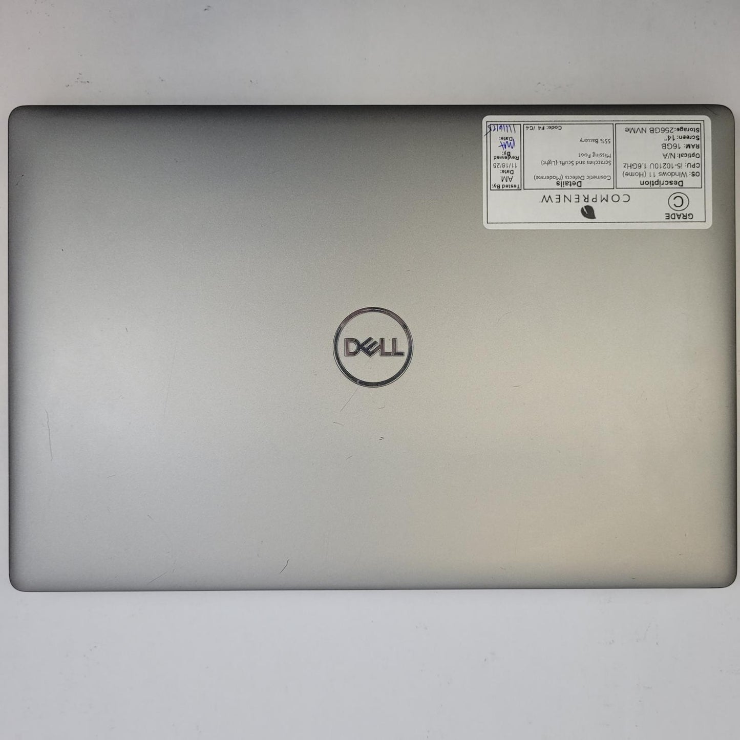 DELL LATITUDE 5410 Windows 11 Home I5-10210U 16GB RAM 256GB NVME | Grade C