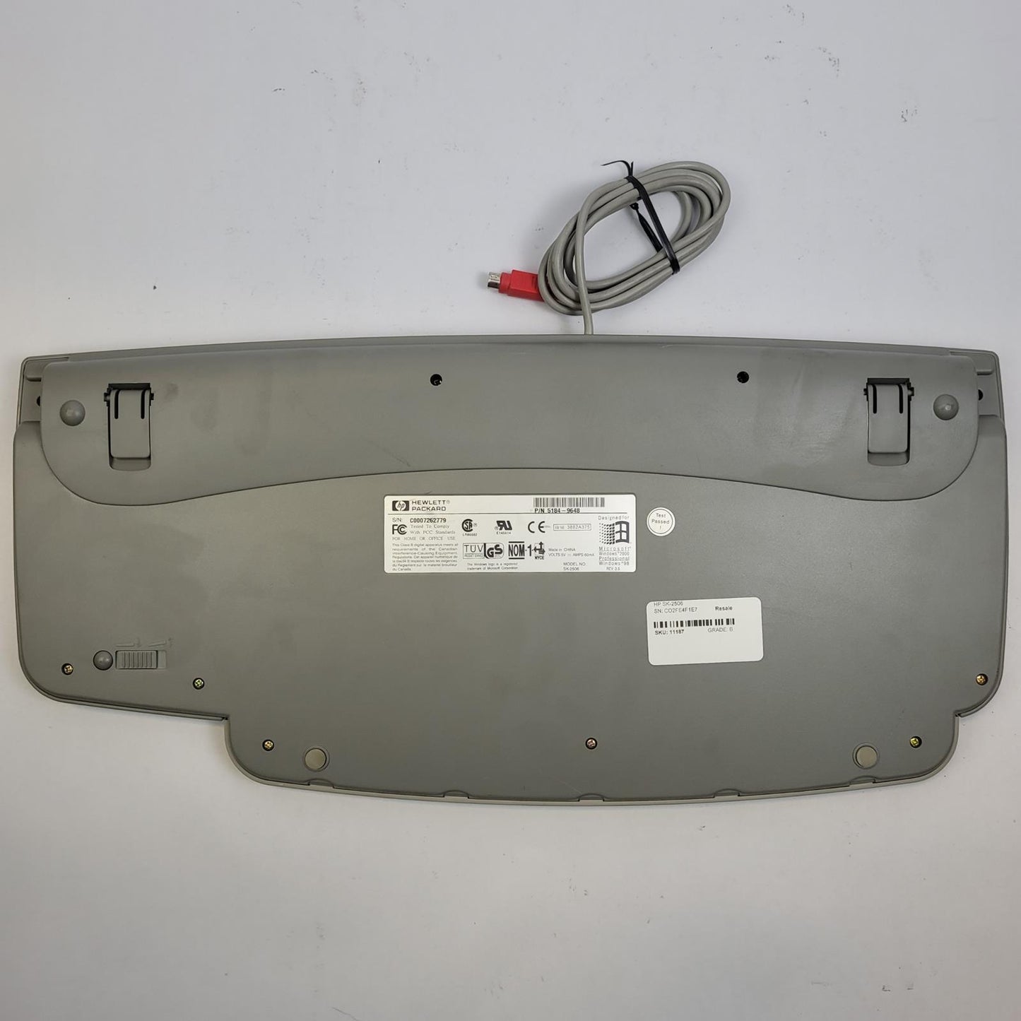 HP SK-2506 PS/2 Wired Keyboard | Grade B