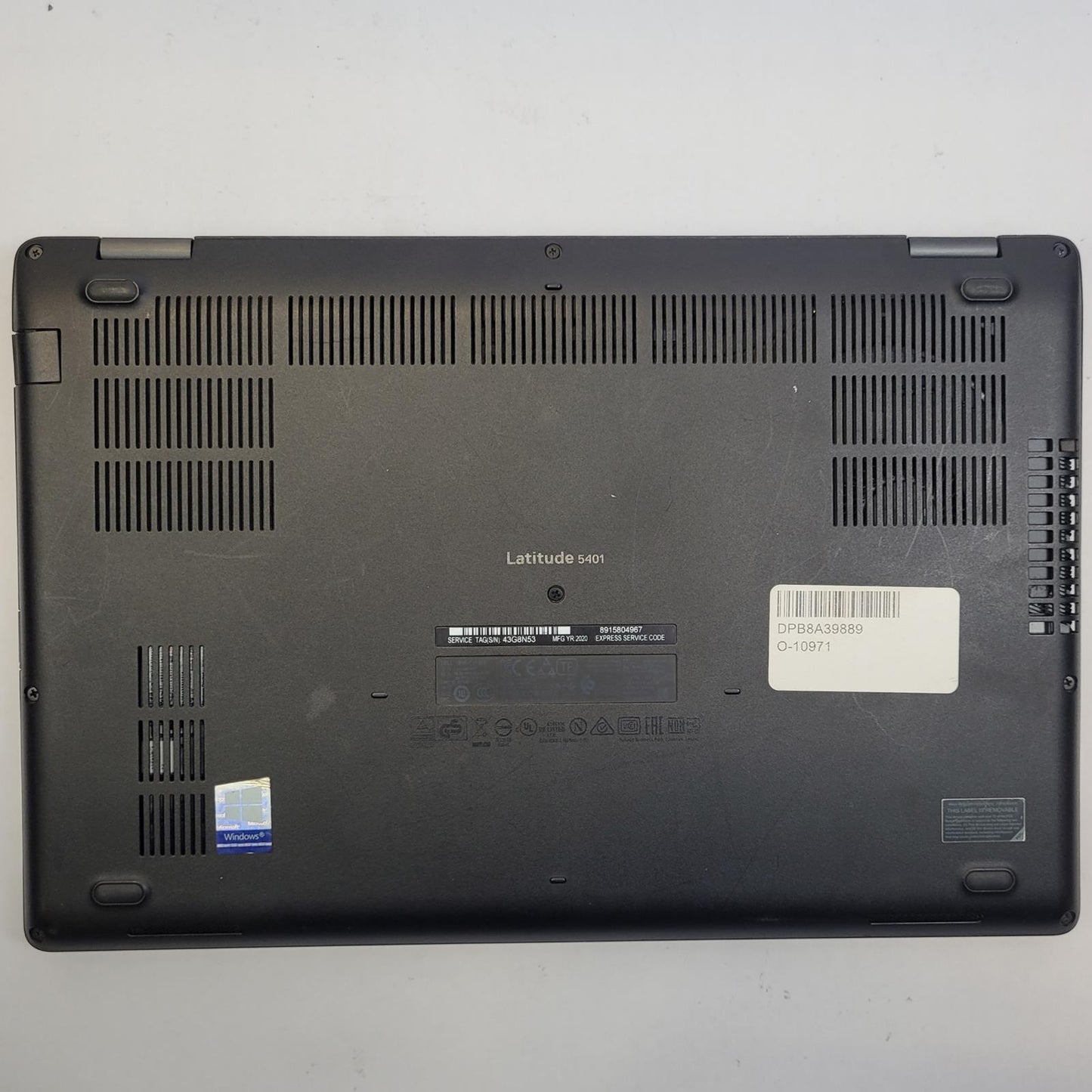 DELL LATITUDE 5401 Windows 11 Home I7-9850H 16GB RAM 256GB NVME | Grade C