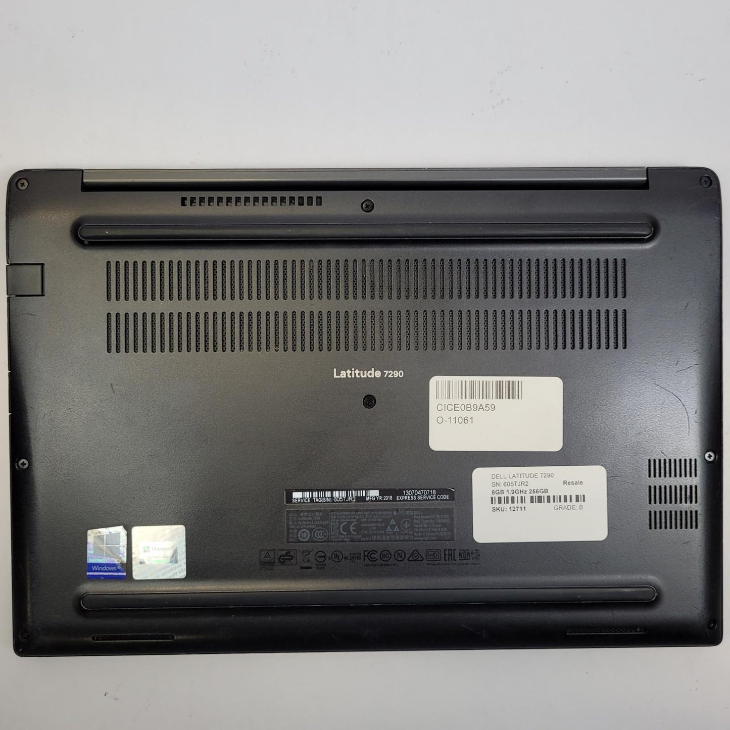 DELL LATITUDE 7290 Windows 11 Home i7-8650U 8GB RAM 256GB M.2 | Grade B