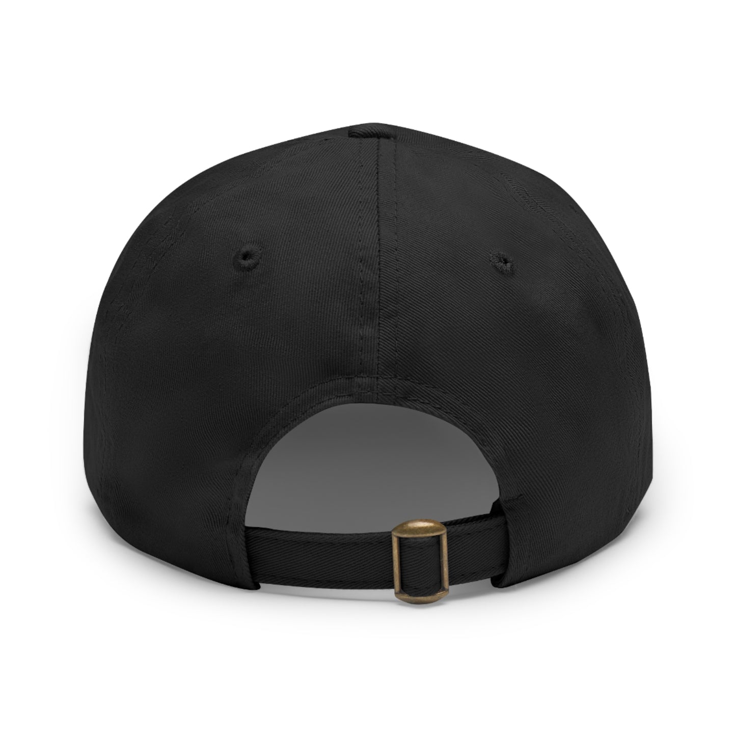 Eco-Friendly Dad Hat with Leather Patch, Casual Cap for Outdoor Adventures, Perfect Gift for Nature Lovers, Birthday and Father’s Day