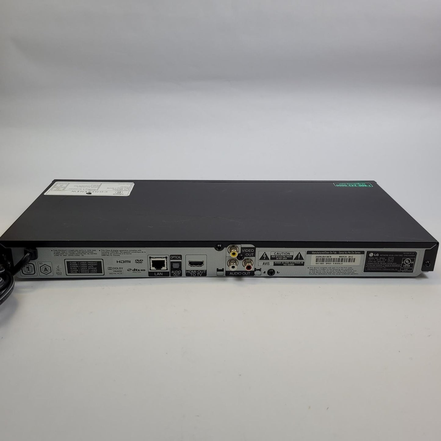 LG BP620 Blu-Ray/DVD Player | Grade B