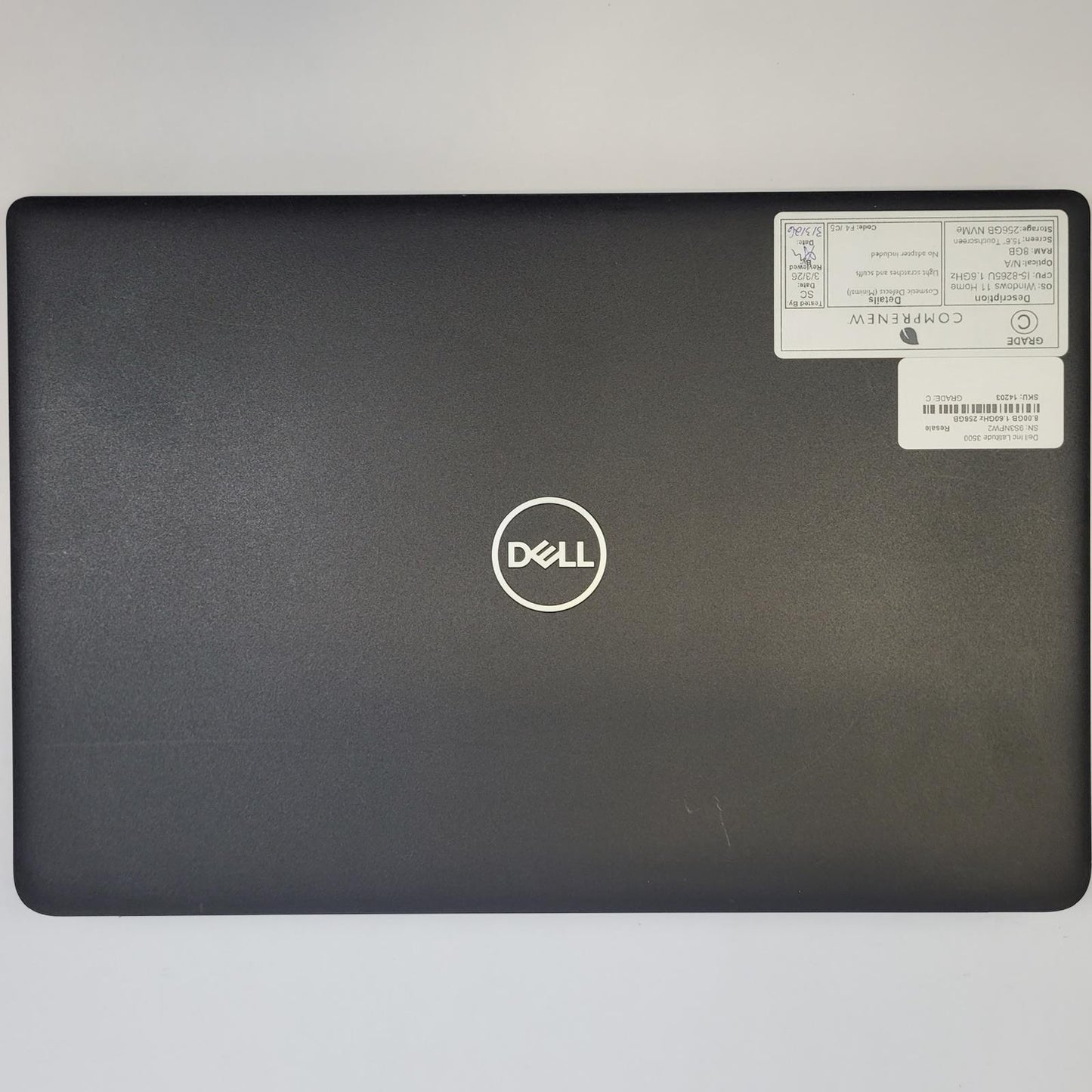 Dell Latitude 3500 Windows 11 Home i5-8265U 8GB RAM 256GB NVMe | Grade C | 14203