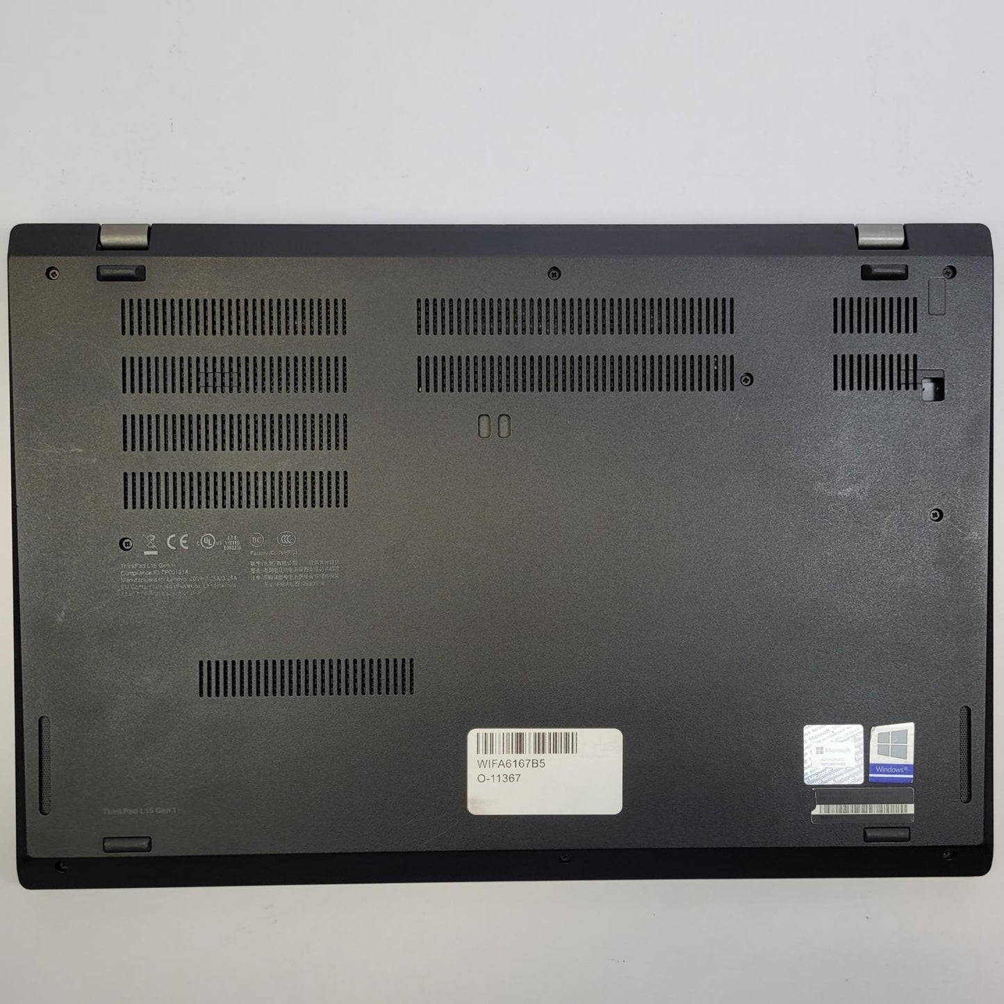LENOVO THINKPAD L15 GEN 1 Win 11 i5-10210U 24GB RAM 256GB NVMe | Grade B