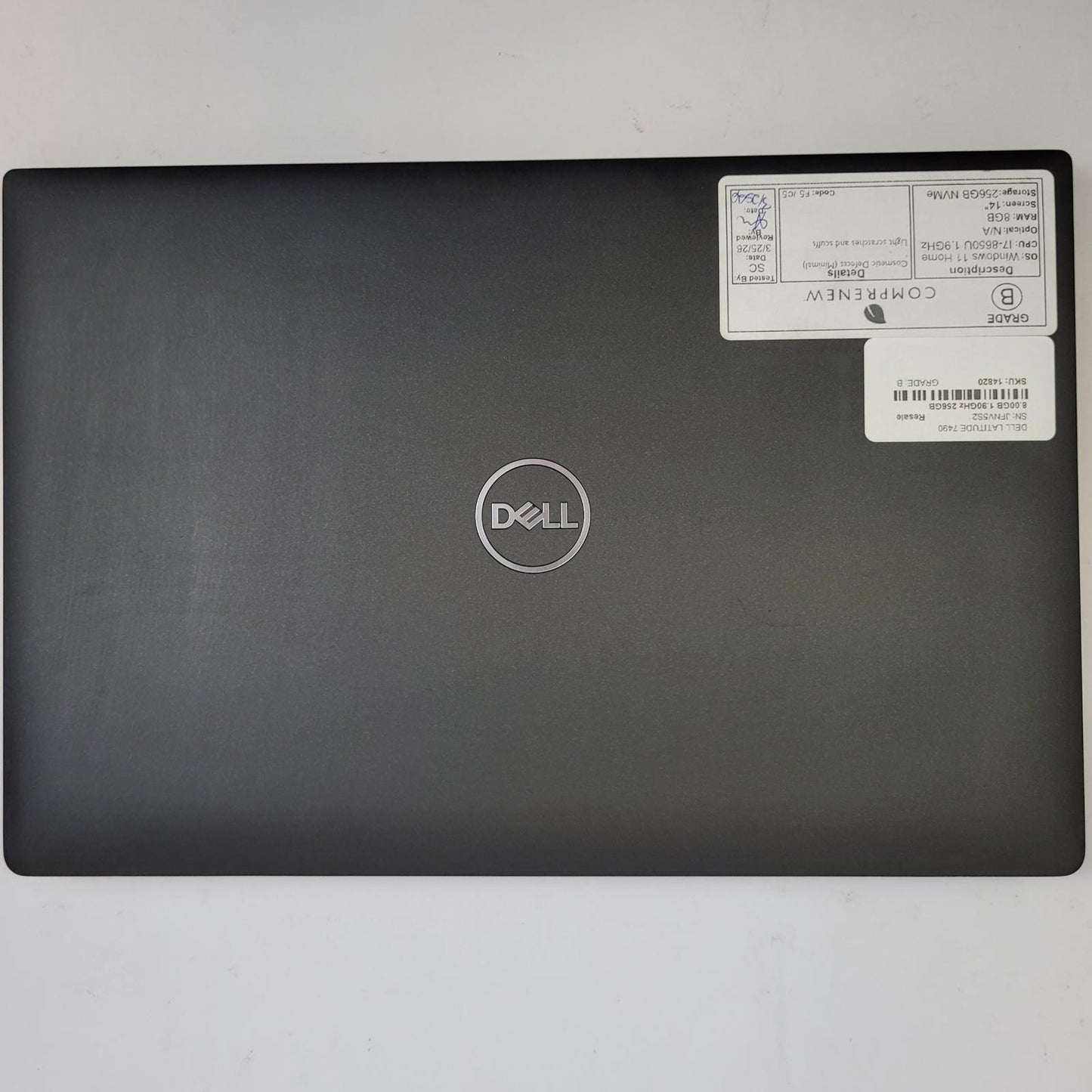 DELL LATITUDE 7490 Win 11 Home i7-8650U 8GB RAM 256GB NVME | Grade B