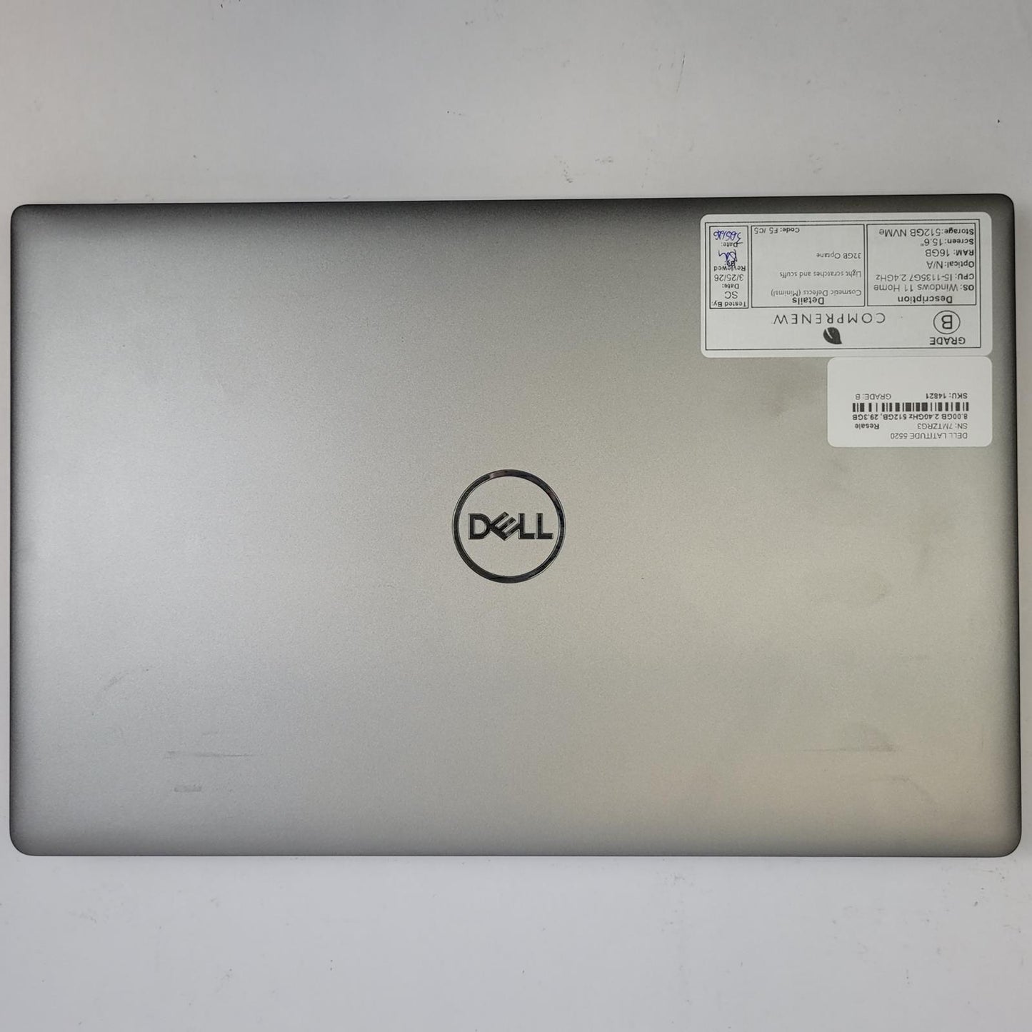 DELL LATITUDE 5520 Win 11 Home i5-1135G7 16GB RAM 512GB NVMe | Grade B