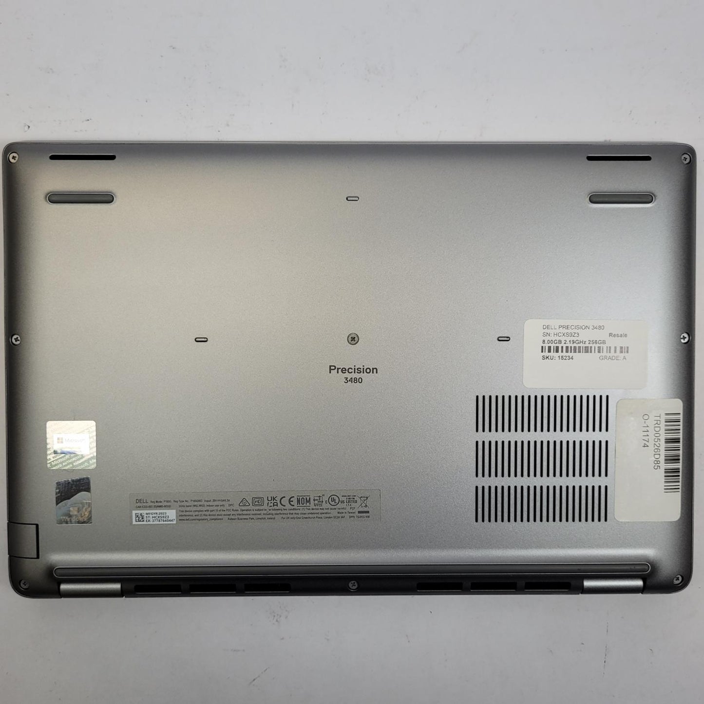 DELL PRECISION 3480 Windows 11 Home Core i7 1370P 8GB RAM 256GB NVME | Grade A