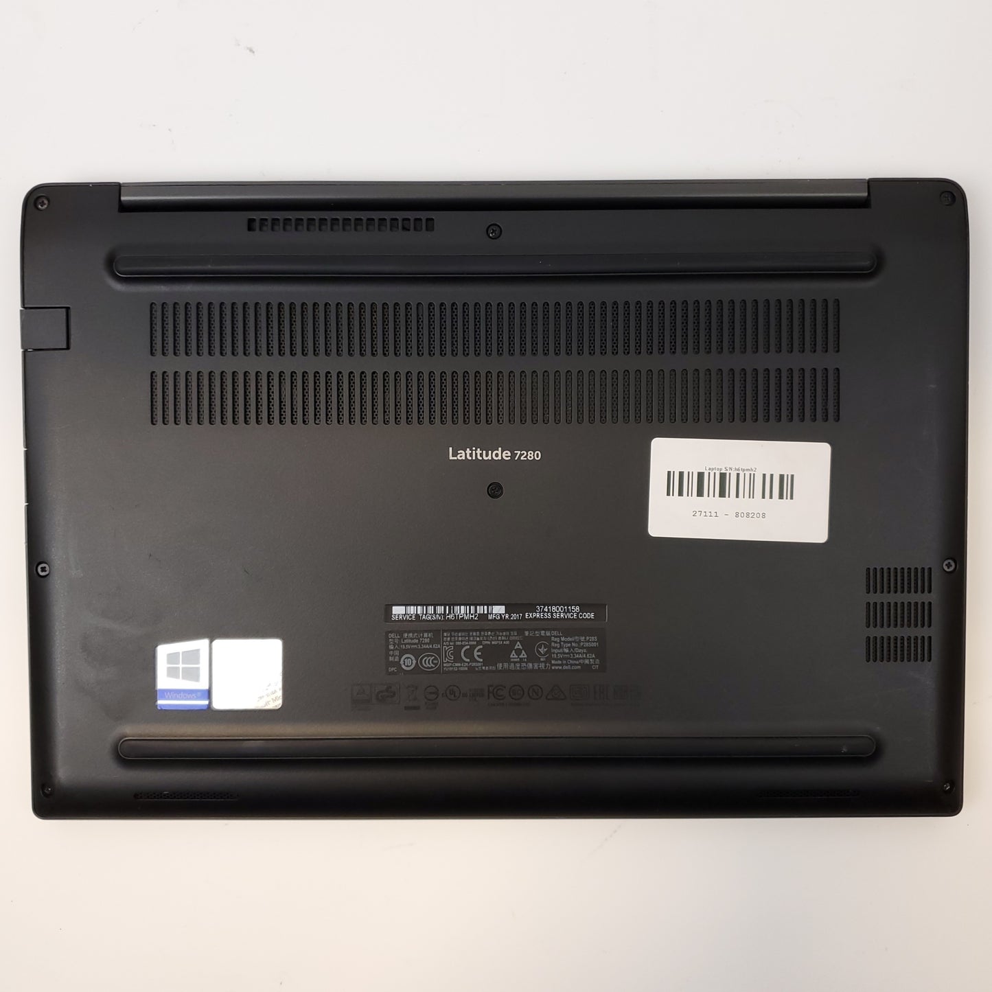 Dell Latitude 7280 Win 10 Home i7-6600U 16GB RAM 256GB M.2 | Grade B